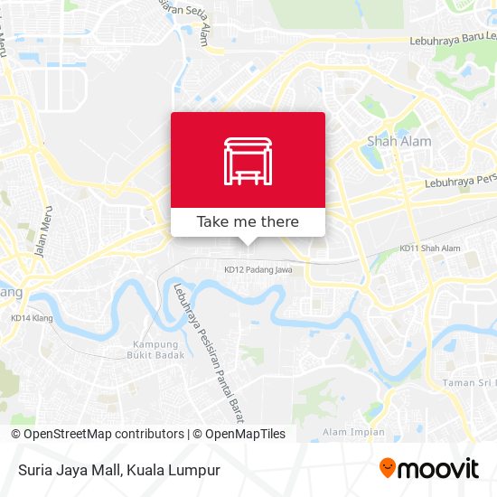 Peta Suria Jaya Mall