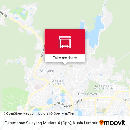 Perumahan Selayang Mutiara 4 (Opp) map