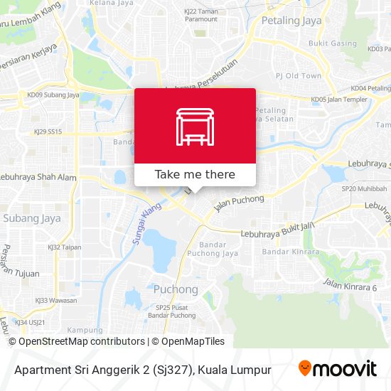 Apartment Sri Anggerik 2 (Sj327) map