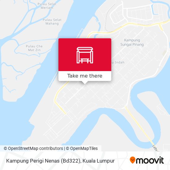 Peta Kampung Perigi Nenas (Bd322)