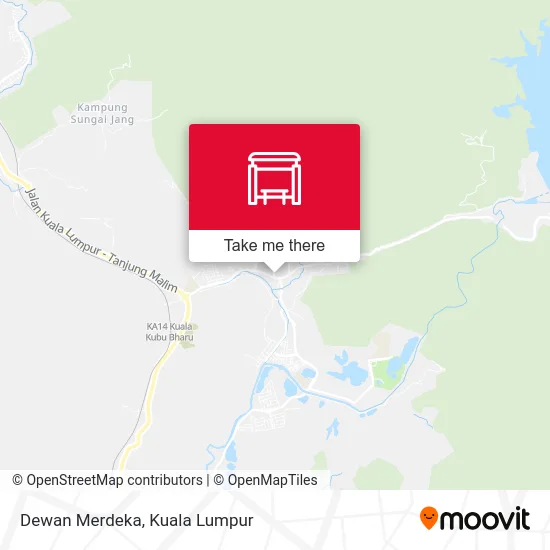 Dewan Merdeka map