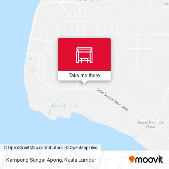 Peta Kampung Sungai Apong