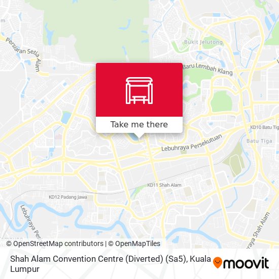 Peta Shah Alam Convention Centre (Diverted) (Sa5)