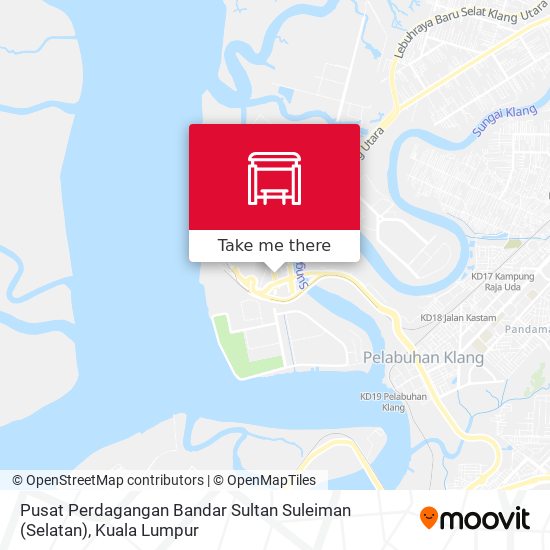 Pusat Perdagangan Bandar Sultan Suleiman (Selatan) map