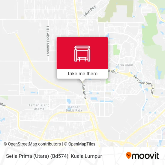 Setia Prima (Utara) (Bd574) map