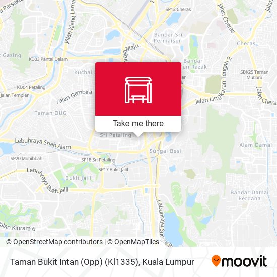 Taman Bukit Intan (Opp) (Kl1335) map