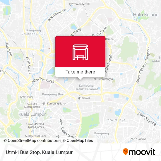 Utmkl Bus Stop map