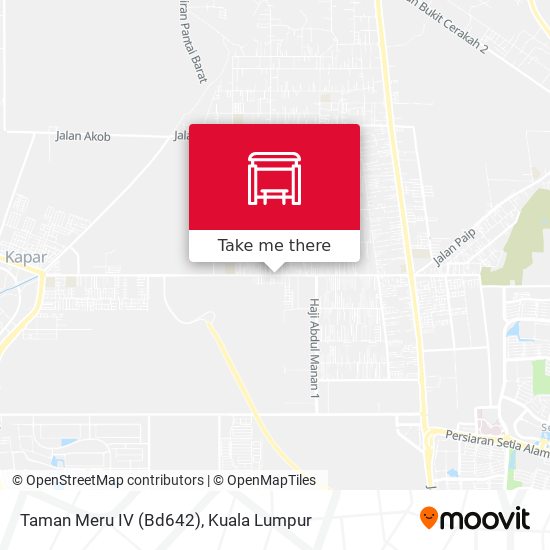 Peta Taman Meru IV (Bd642)