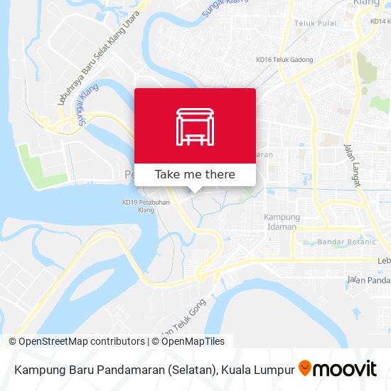 Kampung Baru Pandamaran (Selatan) map