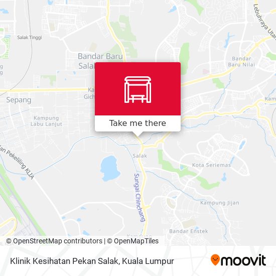 Klinik Kesihatan Pekan Salak map
