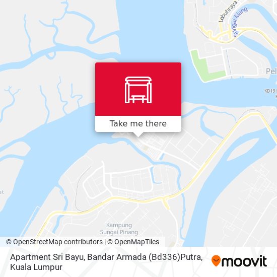 Apartment Sri Bayu, Bandar Armada (Bd336)Putra map