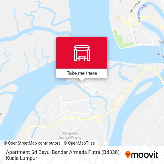 Apartment Sri Bayu, Bandar Armada Putra (Bd338) map
