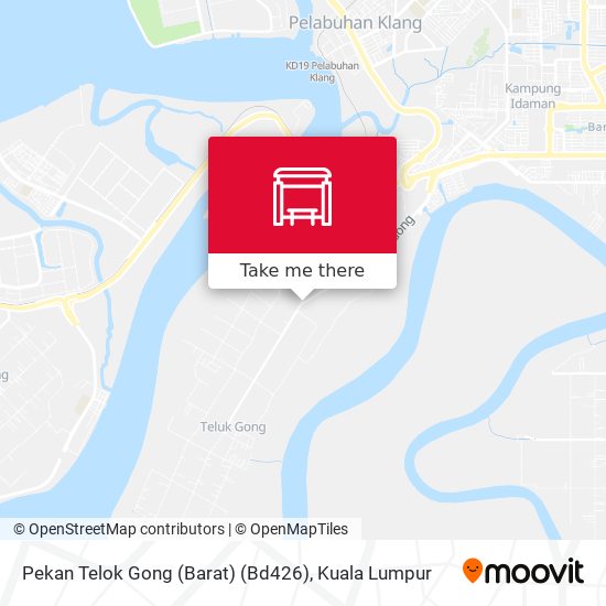 Pekan Telok Gong (Barat) (Bd426) map