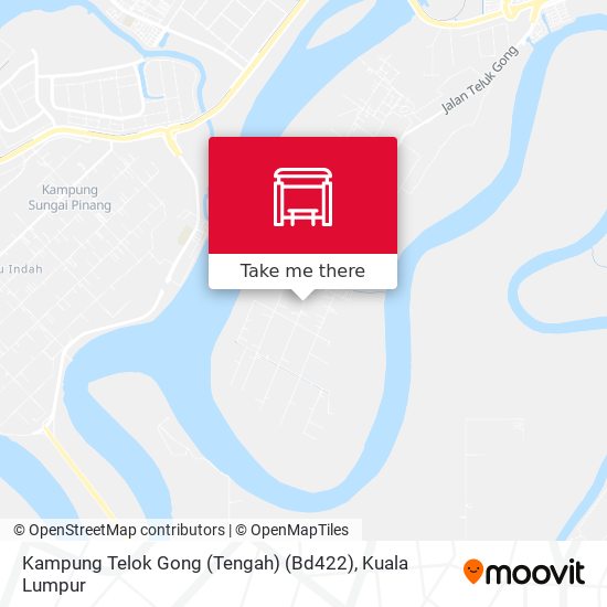Peta Kampung Telok Gong (Tengah) (Bd422)
