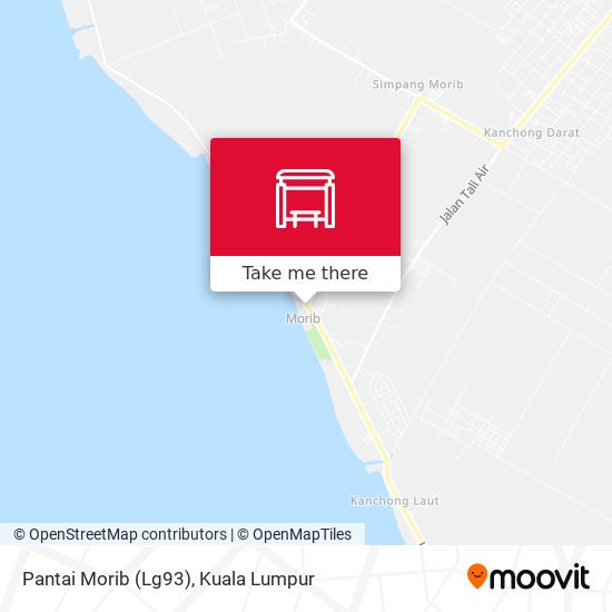 Peta Pantai Morib (Lg93)