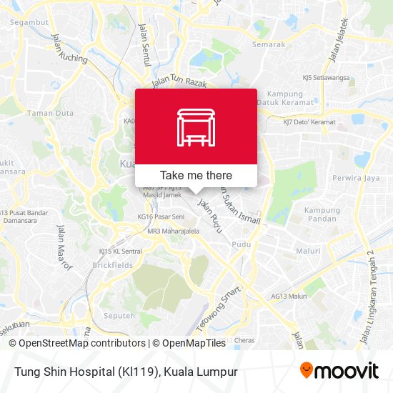 Tung Shin Hospital (Kl119) map