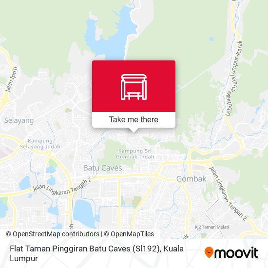 Flat Taman Pinggiran Batu Caves (Sl192) map
