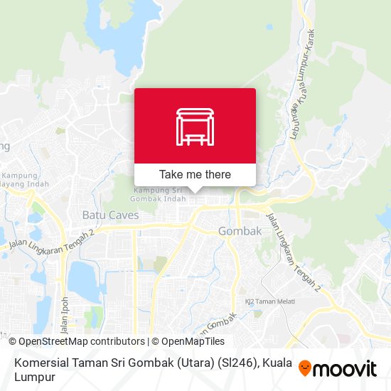 Peta Komersial Taman Sri Gombak (Utara) (Sl246)