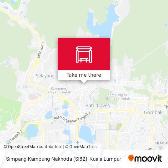 Peta Simpang Kampung Nakhoda (Sl82)
