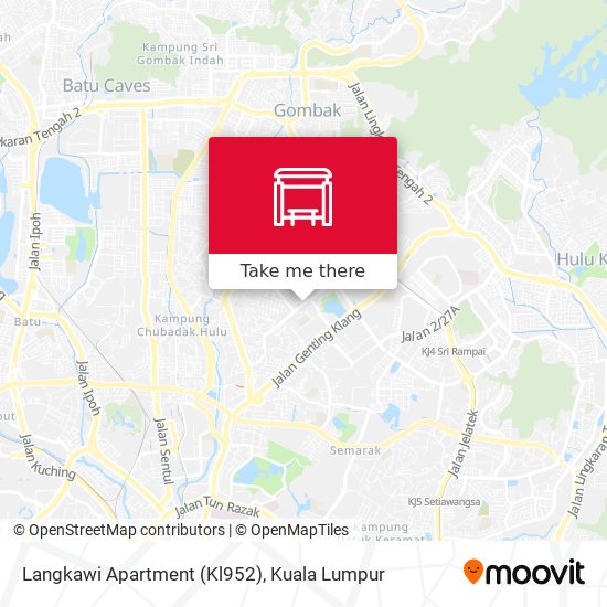 Peta Langkawi Apartment (Kl952)