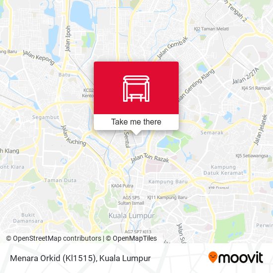 Menara Orkid (Kl1515) map