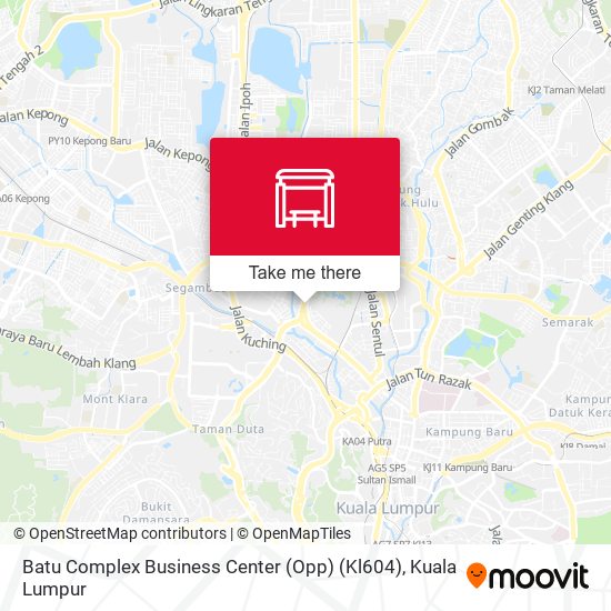 Batu Complex Business Center (Opp) (Kl604) map