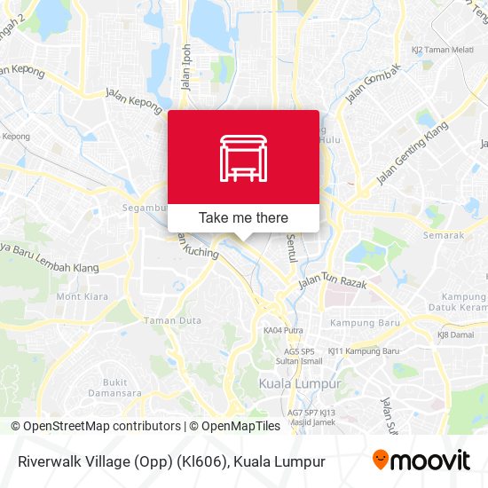 Riverwalk Village (Opp) (Kl606) map