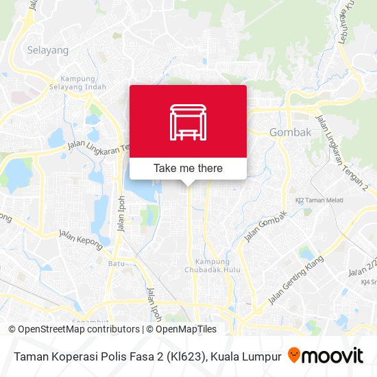 Taman Koperasi Polis Fasa 2 (Kl623) map