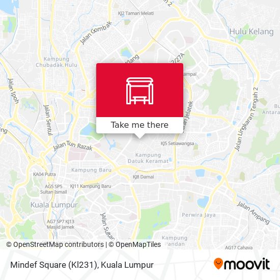 Peta Mindef Square (Kl231)