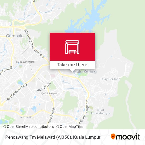 Pencawang Tm Melawati (Aj350) map