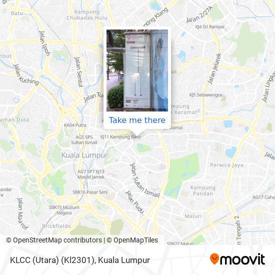 KLCC (Utara) (Kl2301) map