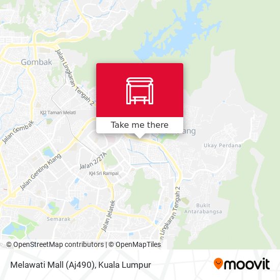 Peta Melawati Mall (Aj490)
