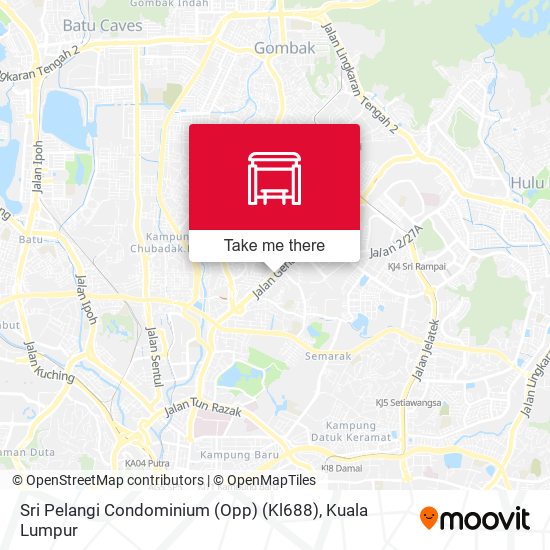 Peta Sri Pelangi Condominium (Opp) (Kl688)