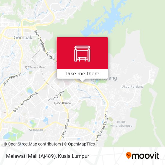 Peta Melawati Mall (Aj489)