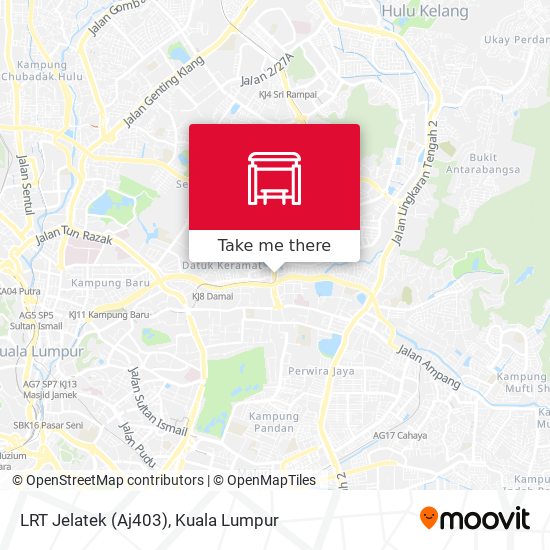 LRT Jelatek (Aj403) map