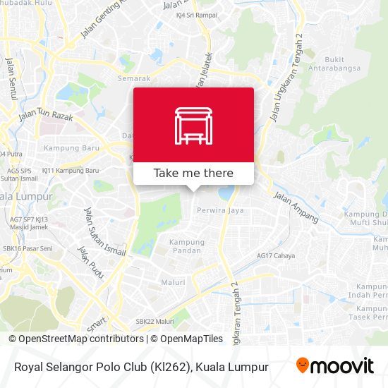 Peta Royal Selangor Polo Club (Kl262)