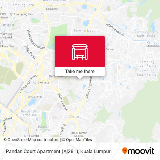 Peta Pandan Court Apartment (Aj281)