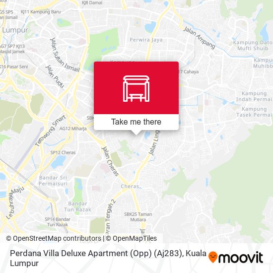 Peta Perdana Villa Deluxe Apartment (Opp) (Aj283)