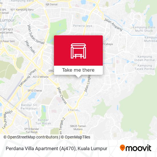 Peta Perdana Villa Apartment (Aj470)