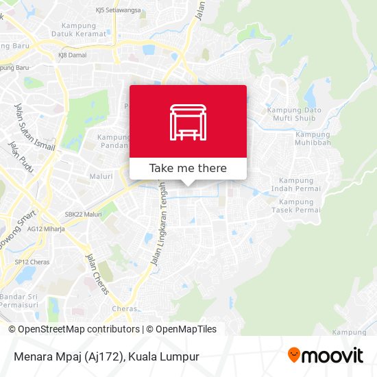 Menara Mpaj (Aj172) map