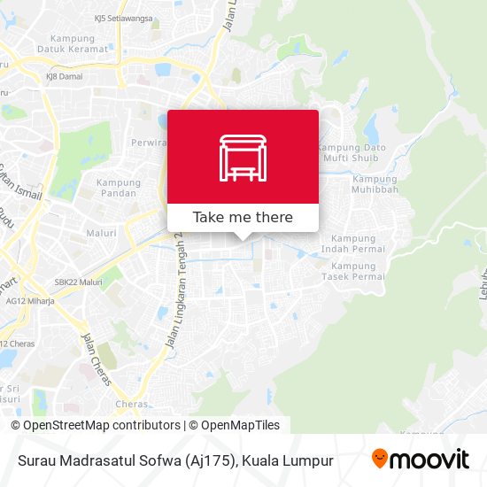 Surau Madrasatul Sofwa (Aj175) map