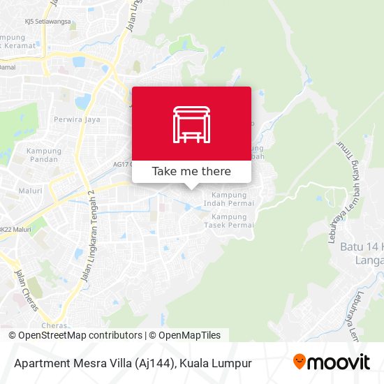 Apartment Mesra Villa (Aj144) map