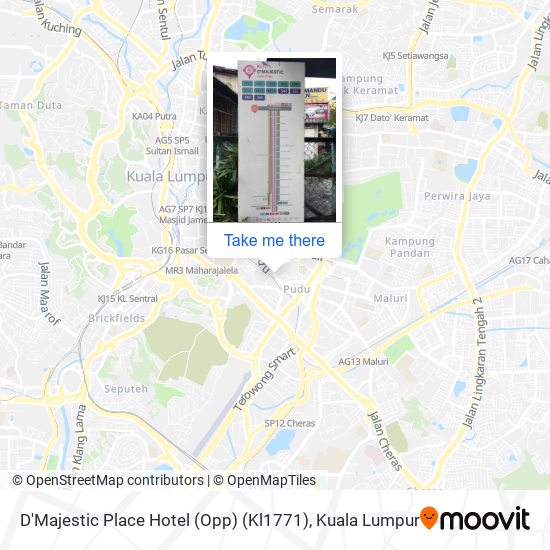 D'Majestic Place Hotel (Opp) (Kl1771) map