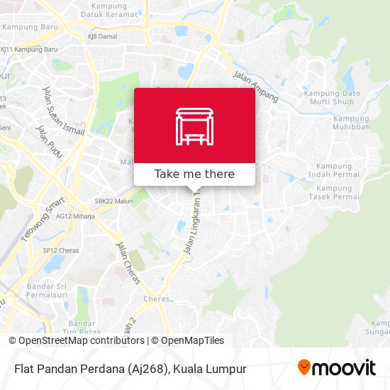 Flat Pandan Perdana (Aj268) map