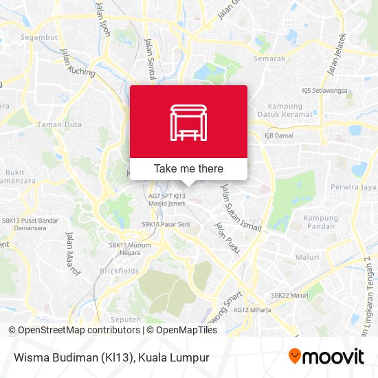 Peta Wisma Budiman (Kl13)