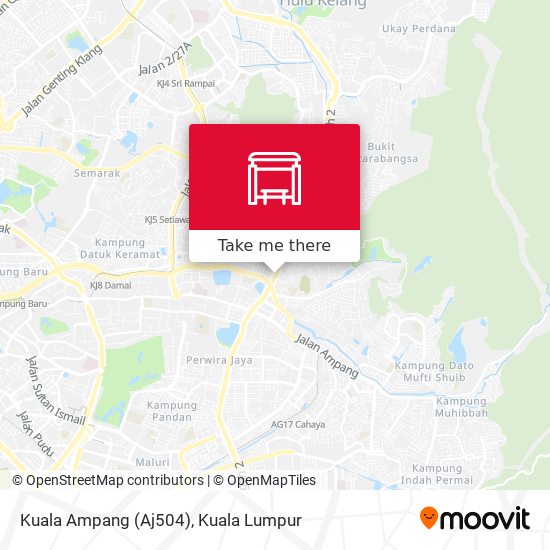 Kuala Ampang (Aj504) map