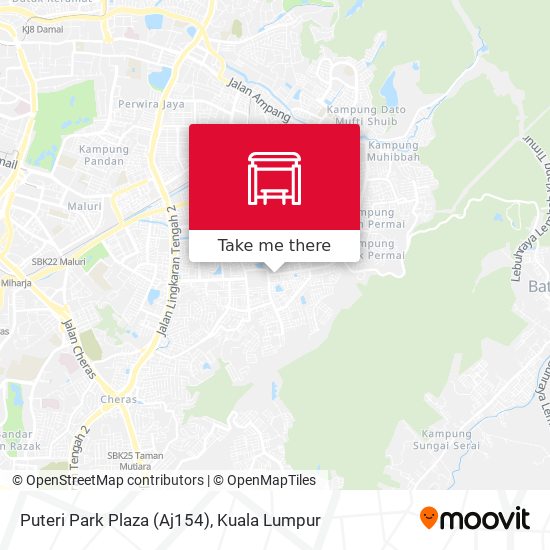 Puteri Park Plaza (Aj154) map