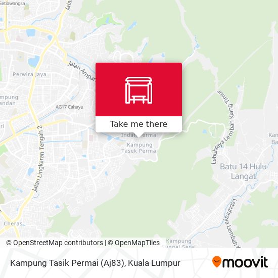 Peta Kampung Tasik Permai (Aj83)