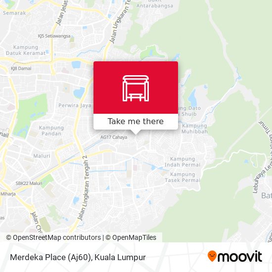 Merdeka Place (Aj60) map