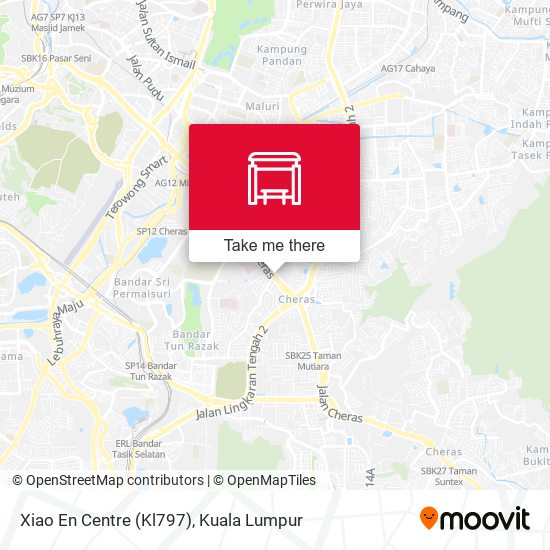 Xiao En Centre (Kl797) map